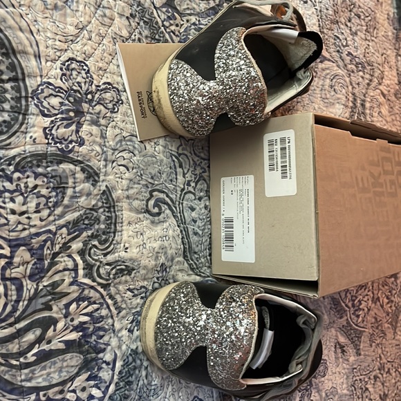 Golden Goose Superstar - black with silver glider - 40 - Picture 6 of 7